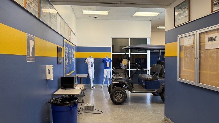 TRAINING &amp; COACHES ROOMS