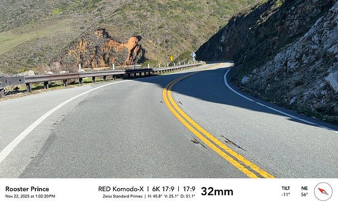 Hwy 1 @ Hurricane Point - Big Sur